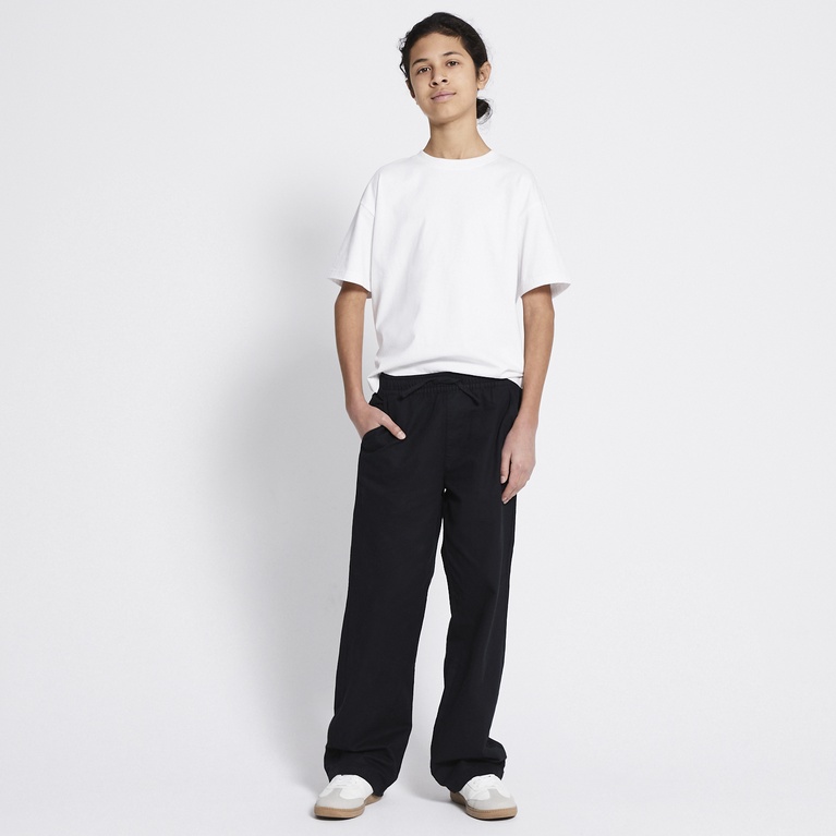 Linen blend pants "Luca" Black 2